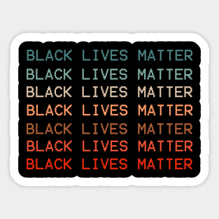 BLACK LIVES MATTER Sticker